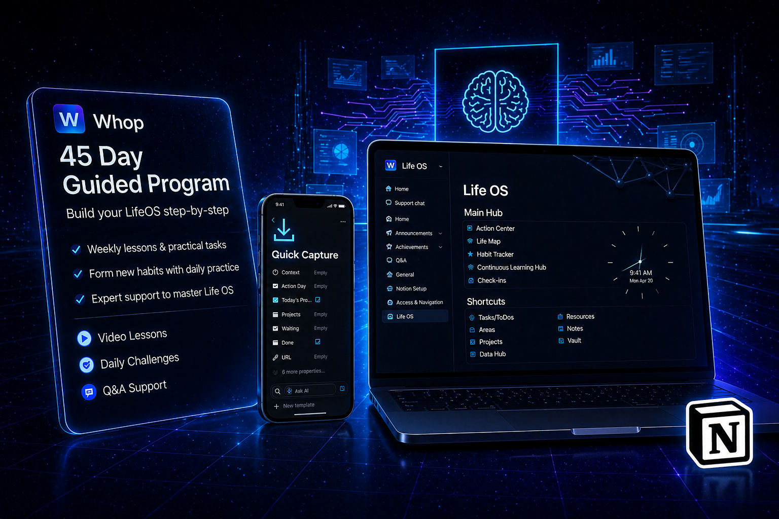 LifeOS Interface